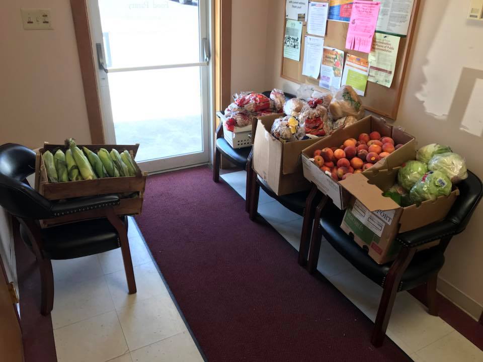 Hallway produce